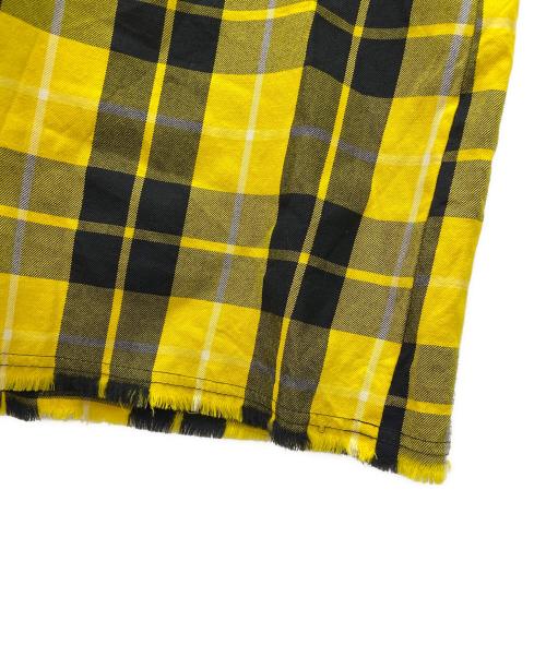 COMME des GARCONS（コムデギャルソン）COMME des GARCONS (コムデギャルソン) ノースリーブブラウス イエロー×ブラック サイズ:Freeの古着・服飾アイテム