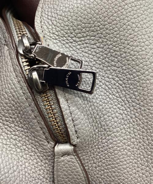COACH（コーチ）COACH (コーチ) COACH　ハドリー ホーボー　トートバッグ グレーの古着・服飾アイテム
