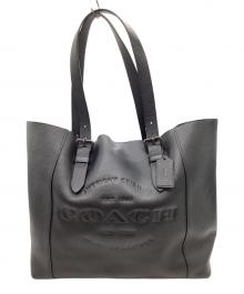 COACH（コーチ）の古着「COACH　ハドソントート　トートバッグ」｜ブラック