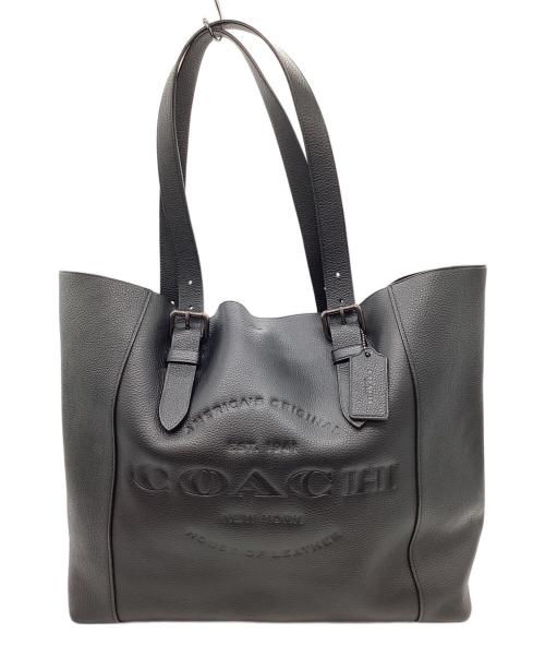 COACH（コーチ）COACH (コーチ) COACH　ハドソントート　トートバッグ ブラックの古着・服飾アイテム