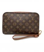 LOUIS VUITTONルイ ヴィトン）の古着「LOUIS VUITTON　モノグラム　オルセー　ポシェット」｜ブラック