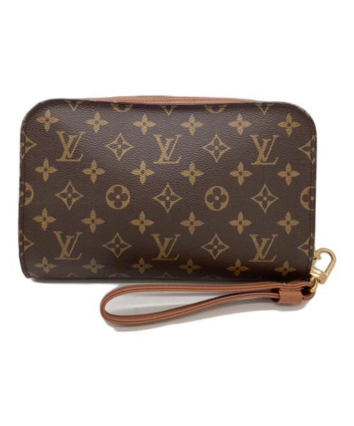LOUIS VUITTON（ルイ ヴィトン）LOUIS VUITTON (ルイ ヴィトン) LOUIS VUITTON　モノグラム　オルセー　ポシェット ブラックの古着・服飾アイテム