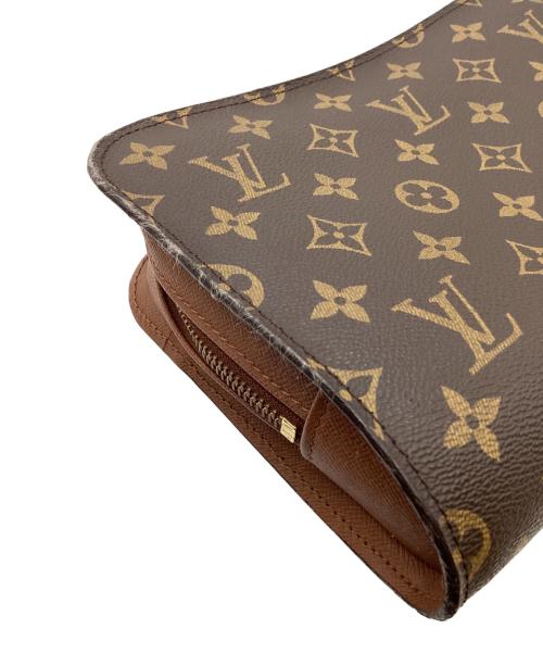 LOUIS VUITTON（ルイ ヴィトン）LOUIS VUITTON (ルイ ヴィトン) LOUIS VUITTON　モノグラム　オルセー　ポシェット ブラックの古着・服飾アイテム