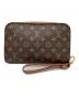 LOUIS VUITTON（ルイ ヴィトン）の古着「LOUIS VUITTON　モノグラム　オルセー　ポシェット」｜ブラック