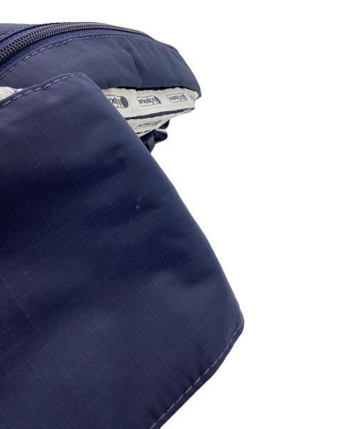 LeSportsac（レスポートサック）LeSportsac (レスポートサック) ZUCCA (ズッカ) LeSportsac　ZUCCA　LOUVER TAPE BELTPACK ネイビー×ホワイトの古着・服飾アイテム