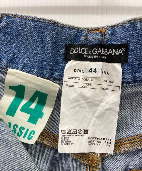DOLCE & GABBANA（ドルチェ＆ガッバーナ）DOLCE & GABBANA (ドルチェ＆ガッバーナ) デニムパンツ インディゴ サイズ:SIZE40の古着・服飾アイテム