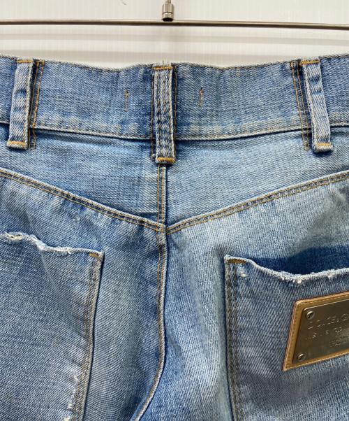 DOLCE & GABBANA（ドルチェ＆ガッバーナ）DOLCE & GABBANA (ドルチェ＆ガッバーナ) デニムパンツ インディゴ サイズ:SIZE40の古着・服飾アイテム
