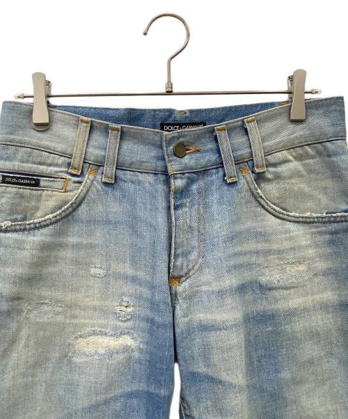 DOLCE & GABBANA（ドルチェ＆ガッバーナ）DOLCE & GABBANA (ドルチェ＆ガッバーナ) デニムパンツ インディゴ サイズ:44の古着・服飾アイテム