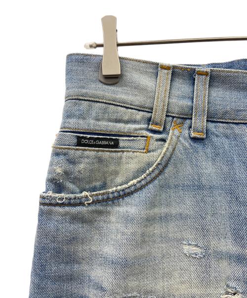 DOLCE & GABBANA（ドルチェ＆ガッバーナ）DOLCE & GABBANA (ドルチェ＆ガッバーナ) デニムパンツ インディゴ サイズ:44の古着・服飾アイテム