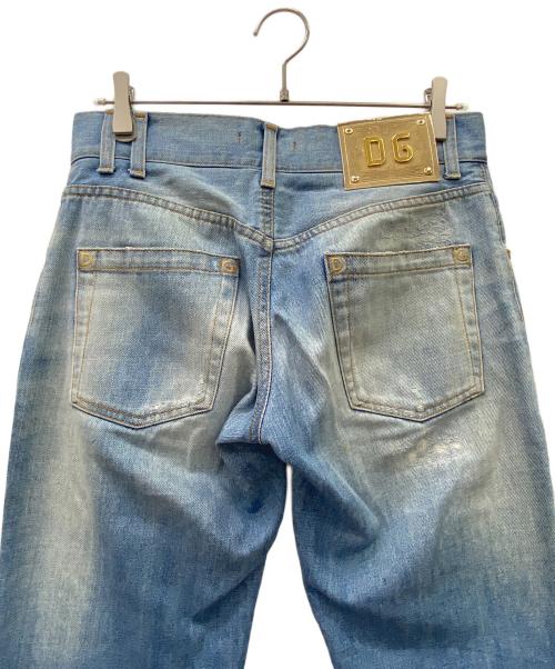 DOLCE & GABBANA（ドルチェ＆ガッバーナ）DOLCE & GABBANA (ドルチェ＆ガッバーナ) デニムパンツ インディゴ サイズ:44の古着・服飾アイテム