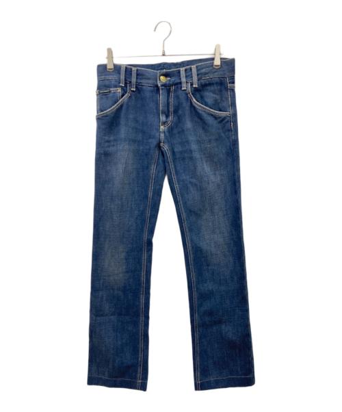 DOLCE & GABBANA（ドルチェ＆ガッバーナ）DOLCE & GABBANA (ドルチェ＆ガッバーナ) デニムパンツ インディゴ サイズ:44の古着・服飾アイテム