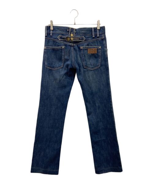 DOLCE & GABBANA（ドルチェ＆ガッバーナ）DOLCE & GABBANA (ドルチェ＆ガッバーナ) デニムパンツ インディゴ サイズ:44の古着・服飾アイテム
