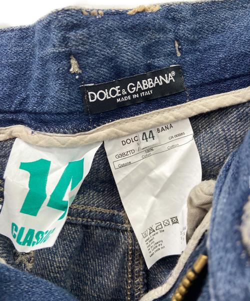 DOLCE & GABBANA（ドルチェ＆ガッバーナ）DOLCE & GABBANA (ドルチェ＆ガッバーナ) デニムパンツ インディゴ サイズ:44の古着・服飾アイテム