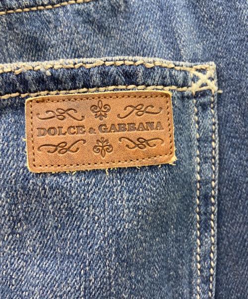 DOLCE & GABBANA（ドルチェ＆ガッバーナ）DOLCE & GABBANA (ドルチェ＆ガッバーナ) デニムパンツ インディゴ サイズ:44の古着・服飾アイテム
