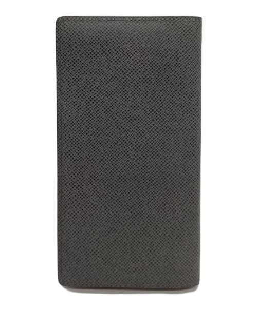 LOUIS VUITTON（ルイ ヴィトン）LOUIS VUITTON (ルイ ヴィトン) LOUIS VUITTON　タイガ　ポルトフォイユ ブラザ　長財布 グレーの古着・服飾アイテム