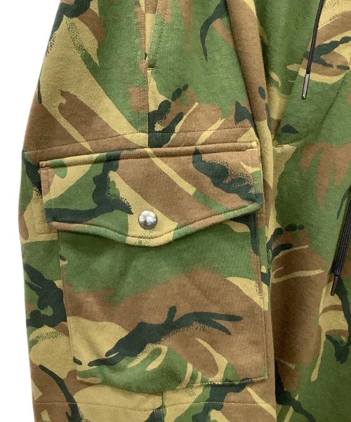 POLO RALPH LAUREN（ポロ・ラルフローレン）POLO RALPH LAUREN (ポロ・ラルフローレン) ハーフカーゴパンツ グリーン×ブラウン サイズ:Mの古着・服飾アイテム