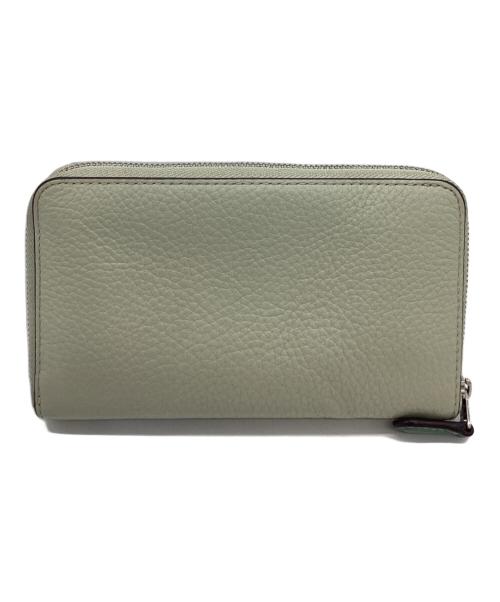 COACH（コーチ）COACH (コーチ) DISNEY (ディズニー) COACH　Disney　プリンセスと魔法のキス　ラウンドファスナー財布 グリーンの古着・服飾アイテム