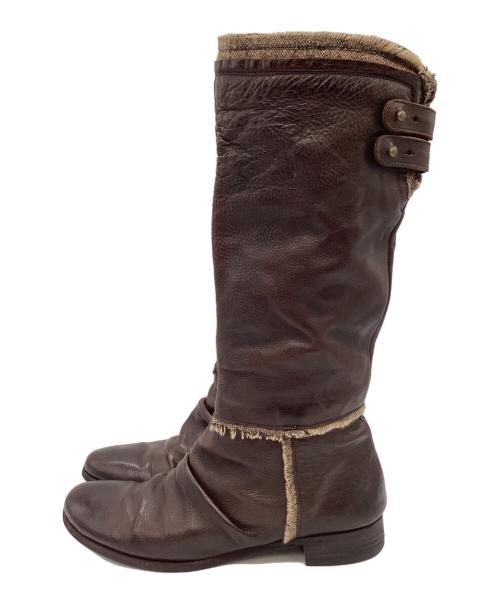 CLARKS（クラークス）CLARKS (クラークス) CLARKS　ミドルブーツ ブラウン サイズ:24.5ｃｍの古着・服飾アイテム