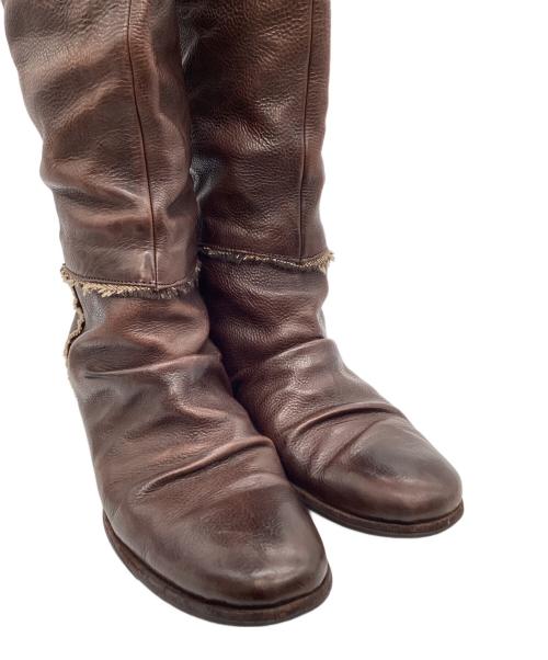 CLARKS（クラークス）CLARKS (クラークス) CLARKS　ミドルブーツ ブラウン サイズ:24.5ｃｍの古着・服飾アイテム