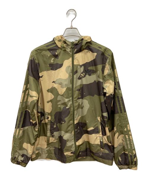 adidas（アディダス）adidas (アディダス) マウンテンパーカー グリーン サイズ:Mの古着・服飾アイテム