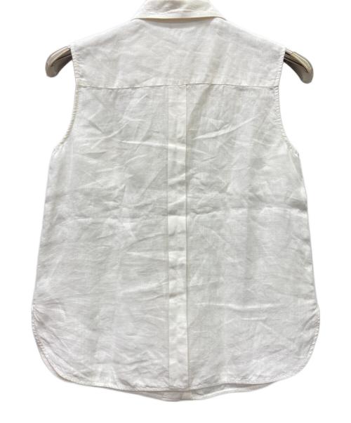 MaxMara（マックスマーラ）MaxMara (マックスマーラ) ノースリーブシャツ ホワイト サイズ:36の古着・服飾アイテム
