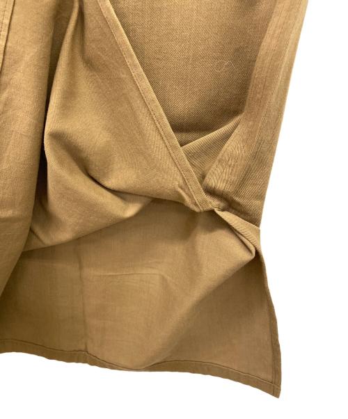 YOHJI YAMAMOTO（ヨウジヤマモト）YOHJI YAMAMOTO (ヨウジヤマモト) ロングスカート ブラウン サイズ:3の古着・服飾アイテム