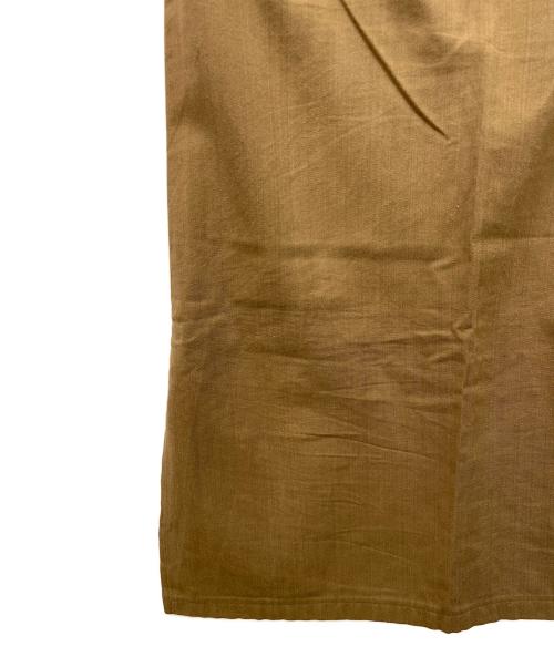 YOHJI YAMAMOTO（ヨウジヤマモト）YOHJI YAMAMOTO (ヨウジヤマモト) ロングスカート ブラウン サイズ:3の古着・服飾アイテム