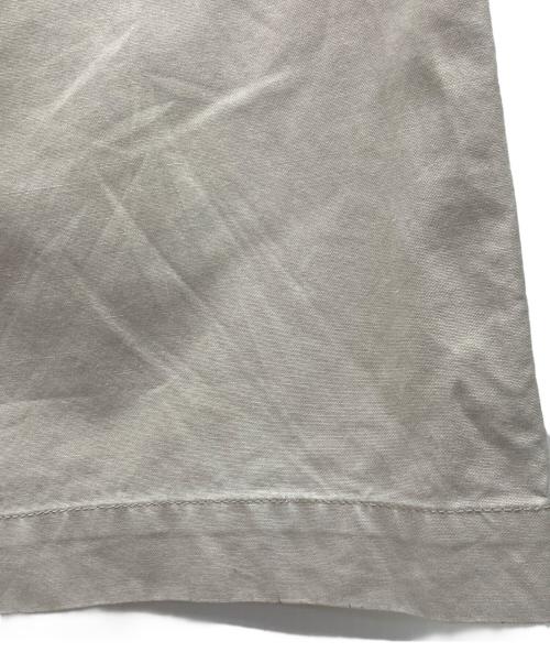 YOHJI YAMAMOTO（ヨウジヤマモト）YOHJI YAMAMOTO (ヨウジヤマモト) ワイドコットンパンツ ライトグレー サイズ:SIZE2の古着・服飾アイテム