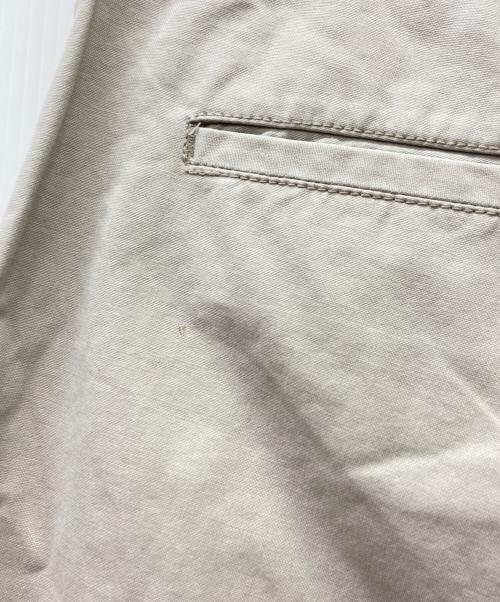 YOHJI YAMAMOTO（ヨウジヤマモト）YOHJI YAMAMOTO (ヨウジヤマモト) ワイドコットンパンツ ライトグレー サイズ:SIZE2の古着・服飾アイテム