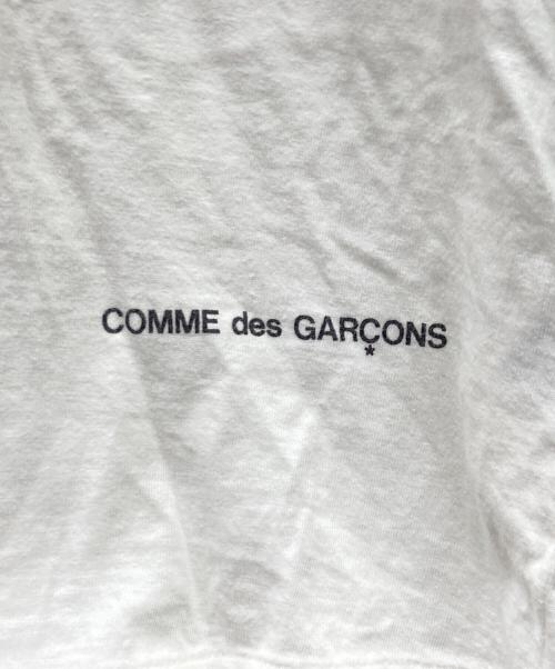COMME des GARCONS（コムデギャルソン）COMME des GARCONS (コムデギャルソン) 半袖カットソー ホワイト サイズ:Mの古着・服飾アイテム