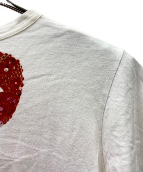 COMME des GARCONS（コムデギャルソン）COMME des GARCONS (コムデギャルソン) 半袖カットソー ホワイト サイズ:Mの古着・服飾アイテム