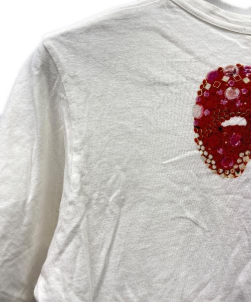COMME des GARCONS（コムデギャルソン）COMME des GARCONS (コムデギャルソン) 半袖カットソー ホワイト サイズ:Mの古着・服飾アイテム