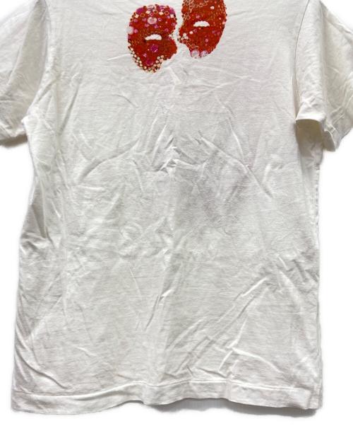 COMME des GARCONS（コムデギャルソン）COMME des GARCONS (コムデギャルソン) 半袖カットソー ホワイト サイズ:Mの古着・服飾アイテム
