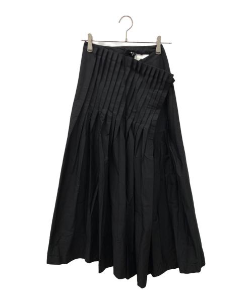 tricot COMME des GARCONS（トリココムデギャルソン）tricot COMME des GARCONS (トリココムデギャルソン) ロングスカート ブラック サイズ:Mの古着・服飾アイテム