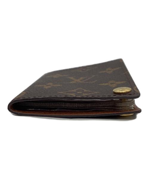 LOUIS VUITTON（ルイ ヴィトン）LOUIS VUITTON (ルイ ヴィトン) カードケース　ポルト カルト・クレディ プレッシオン ブラウンの古着・服飾アイテム