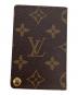 LOUIS VUITTON (ルイ ヴィトン) カードケース　ポルト カルト・クレディ プレッシオン ブラウン：8000円