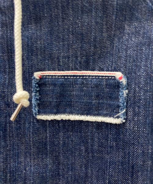 INTERBREED（インターブリード）INTERBREED (インターブリード) フーデッドジャケット インディゴ サイズ:Mの古着・服飾アイテム