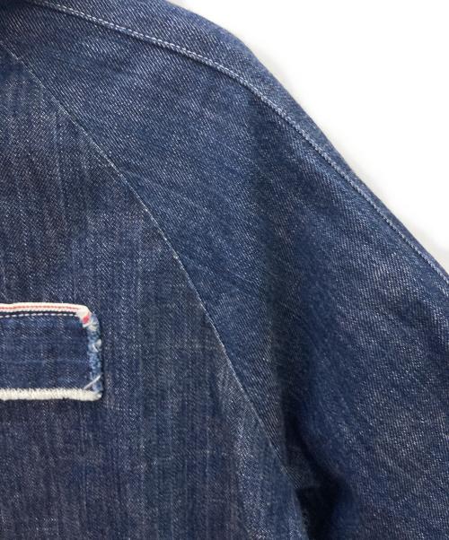 INTERBREED（インターブリード）INTERBREED (インターブリード) フーデッドジャケット インディゴ サイズ:Mの古着・服飾アイテム