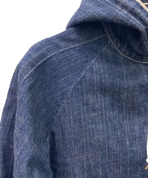 INTERBREED（インターブリード）INTERBREED (インターブリード) フーデッドジャケット インディゴ サイズ:Mの古着・服飾アイテム
