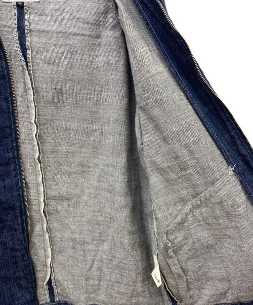 INTERBREED（インターブリード）INTERBREED (インターブリード) フーデッドジャケット インディゴ サイズ:Mの古着・服飾アイテム