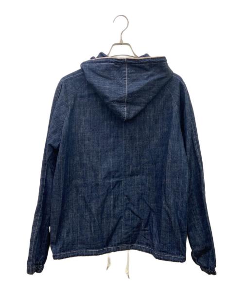 INTERBREED（インターブリード）INTERBREED (インターブリード) フーデッドジャケット インディゴ サイズ:Mの古着・服飾アイテム
