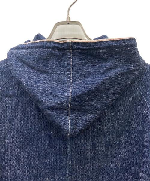 INTERBREED（インターブリード）INTERBREED (インターブリード) フーデッドジャケット インディゴ サイズ:Mの古着・服飾アイテム
