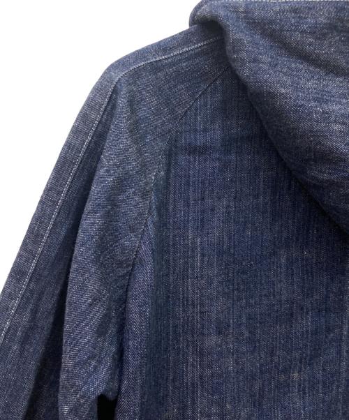 INTERBREED（インターブリード）INTERBREED (インターブリード) フーデッドジャケット インディゴ サイズ:Mの古着・服飾アイテム