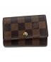 LOUIS VUITTON（ルイ ヴィトン）の古着「LOUIS VUITTON　ダミエ　 ミュルティクレ6　キーケース」｜ブラウン