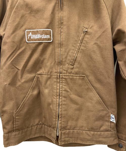 EVISU（エヴィス）EVISU (エヴィス) フーデッドジャケット ブラウン サイズ:Mの古着・服飾アイテム