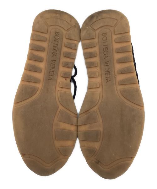 BOTTEGA VENETA（ボッテガベネタ）BOTTEGA VENETA (ボッテガベネタ) レースアップスニーカー　イントレチャート ブラック サイズ:36 1/2の古着・服飾アイテム