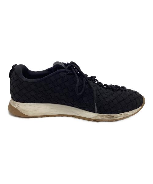 BOTTEGA VENETA（ボッテガベネタ）BOTTEGA VENETA (ボッテガベネタ) レースアップスニーカー　イントレチャート ブラック サイズ:36 1/2の古着・服飾アイテム