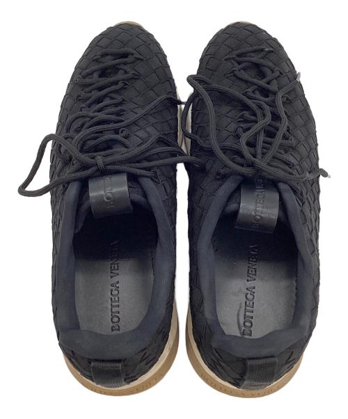 BOTTEGA VENETA（ボッテガベネタ）BOTTEGA VENETA (ボッテガベネタ) レースアップスニーカー　イントレチャート ブラック サイズ:36 1/2の古着・服飾アイテム