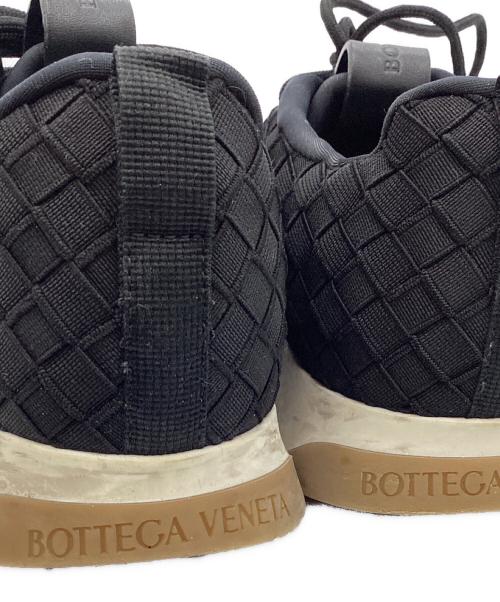 BOTTEGA VENETA（ボッテガベネタ）BOTTEGA VENETA (ボッテガベネタ) レースアップスニーカー　イントレチャート ブラック サイズ:36 1/2の古着・服飾アイテム