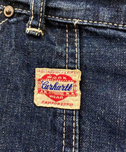 CarHartt（カーハート）CarHartt (カーハート) ダブルニーペインターパンツ インディゴ サイズ:34×34の古着・服飾アイテム